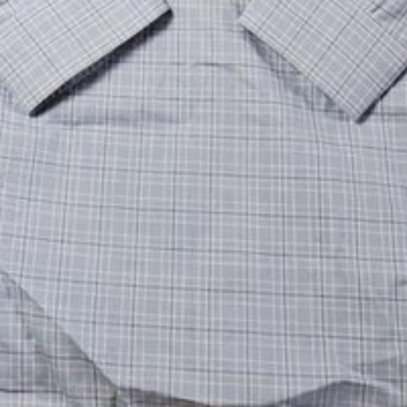 Jos A Bank Long Sleeve Blue Button Down Shirt - Picture 3 of 4